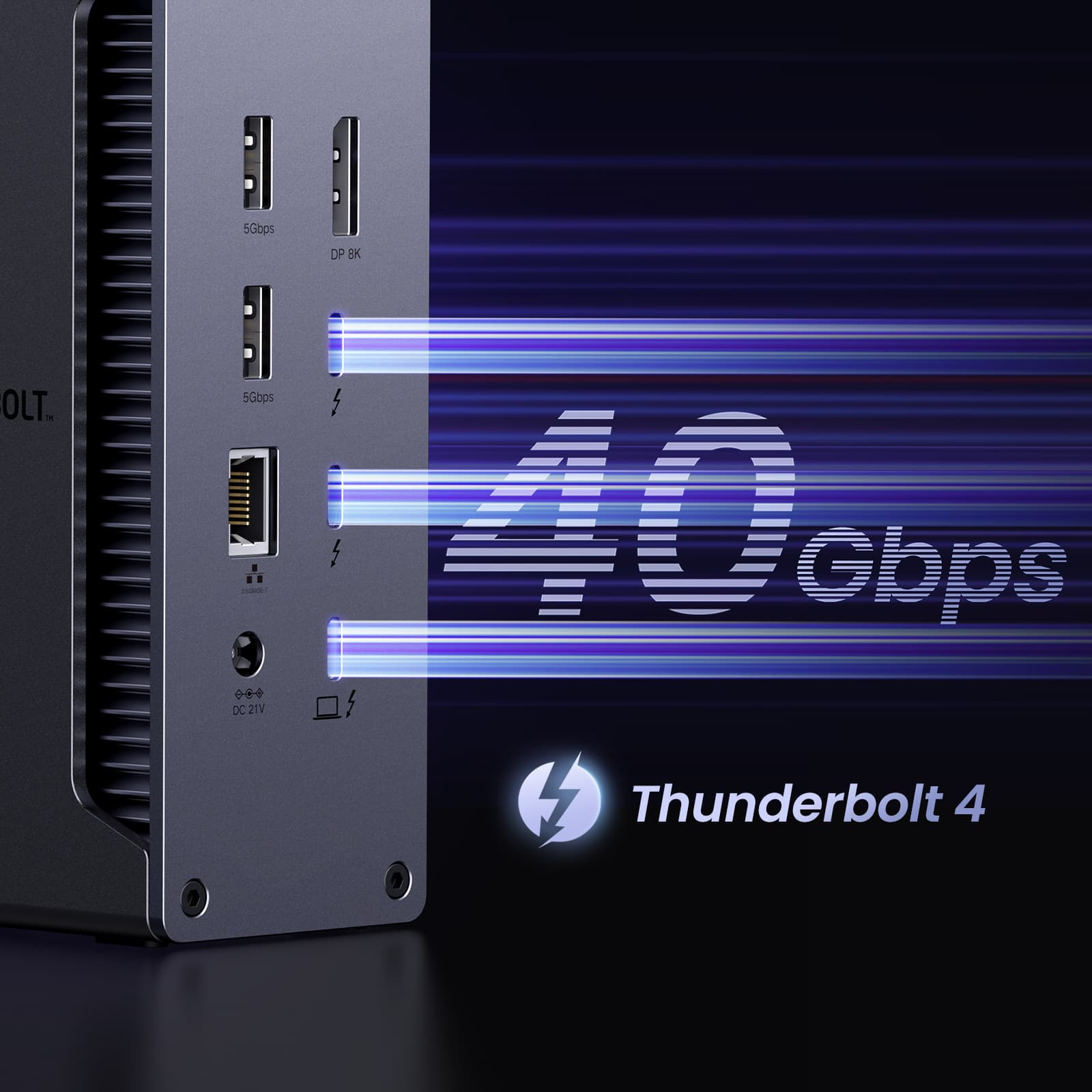 UGREEN 25054EU 13-in-1 Thunderbolt 4 Docking Station EU 3