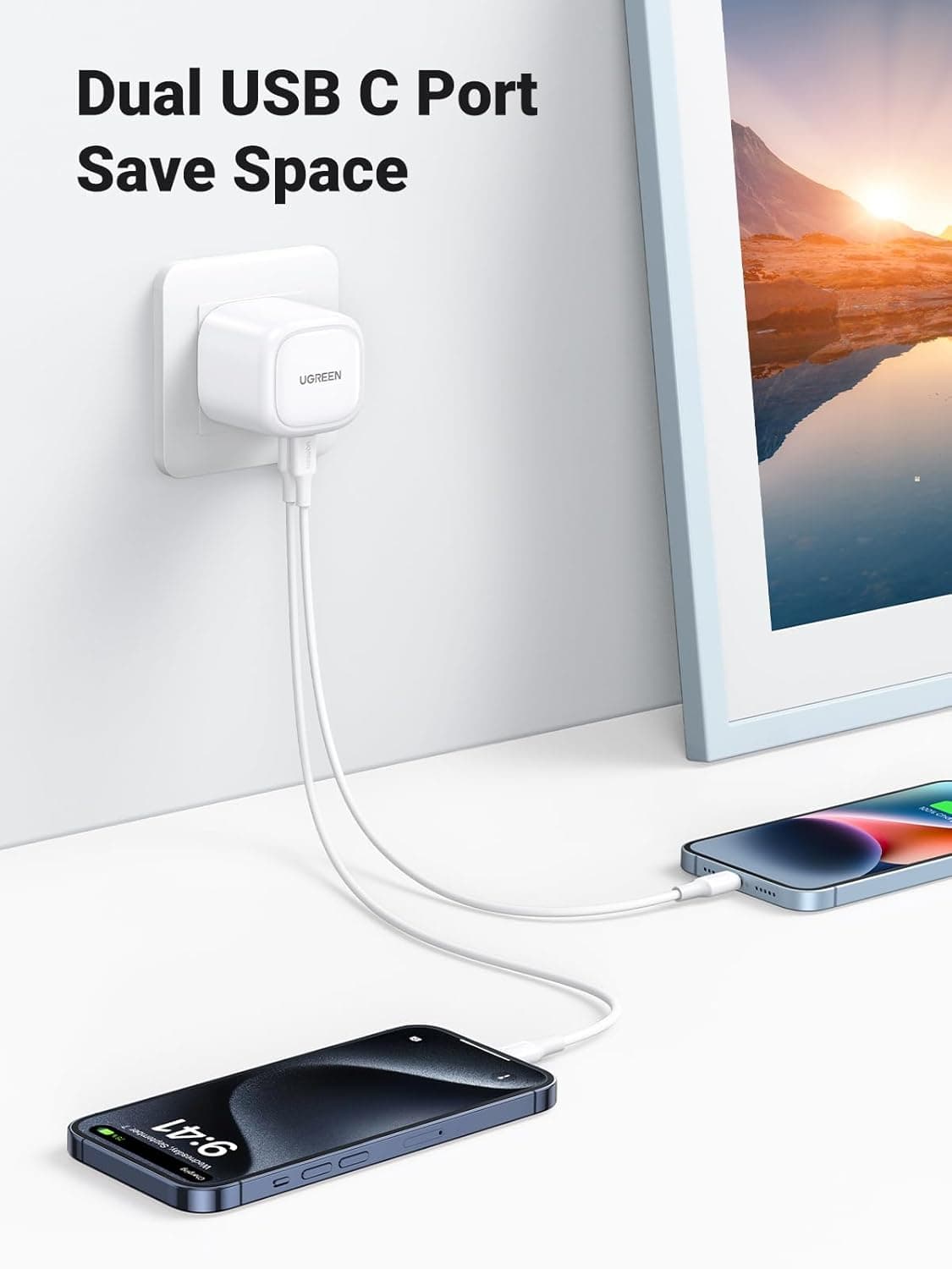 UGREEN 10344 USB-C Fast Charger 40W UK 4