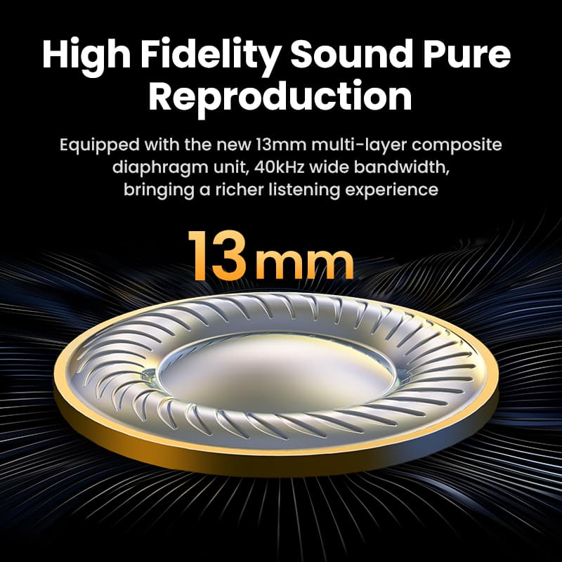 UGREEN 35873 HiTune H6 Pro Hybrid Active Noise-Cancelling Earbuds White 7