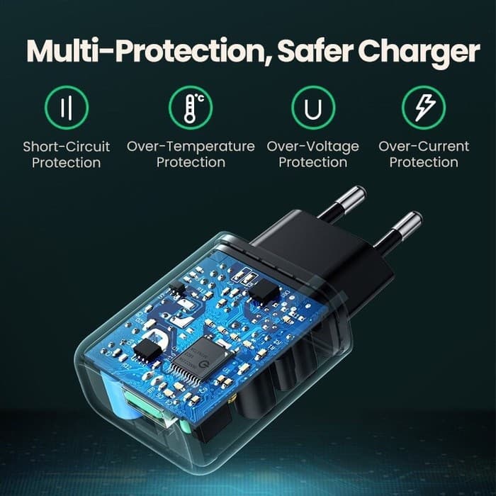UGREEN 70273 Quick Charge 3.0 QC 18W 2
