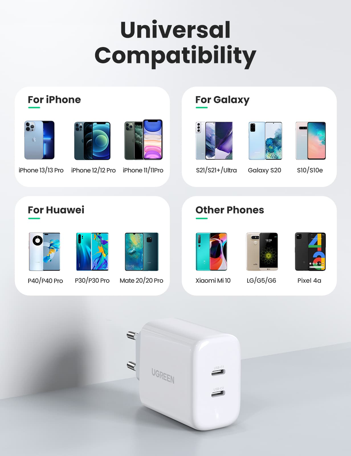 UGREEN 10343 USB-C Fast Charger 40W EU 4