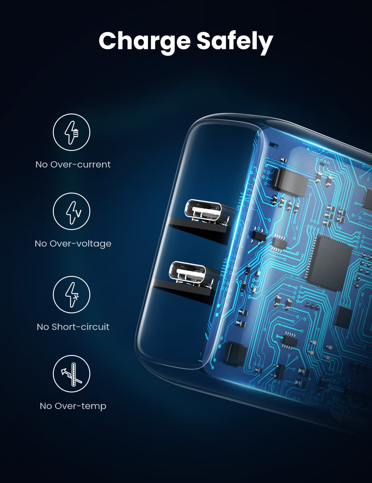 UGREEN 10343 USB-C Fast Charger 40W EU 7
