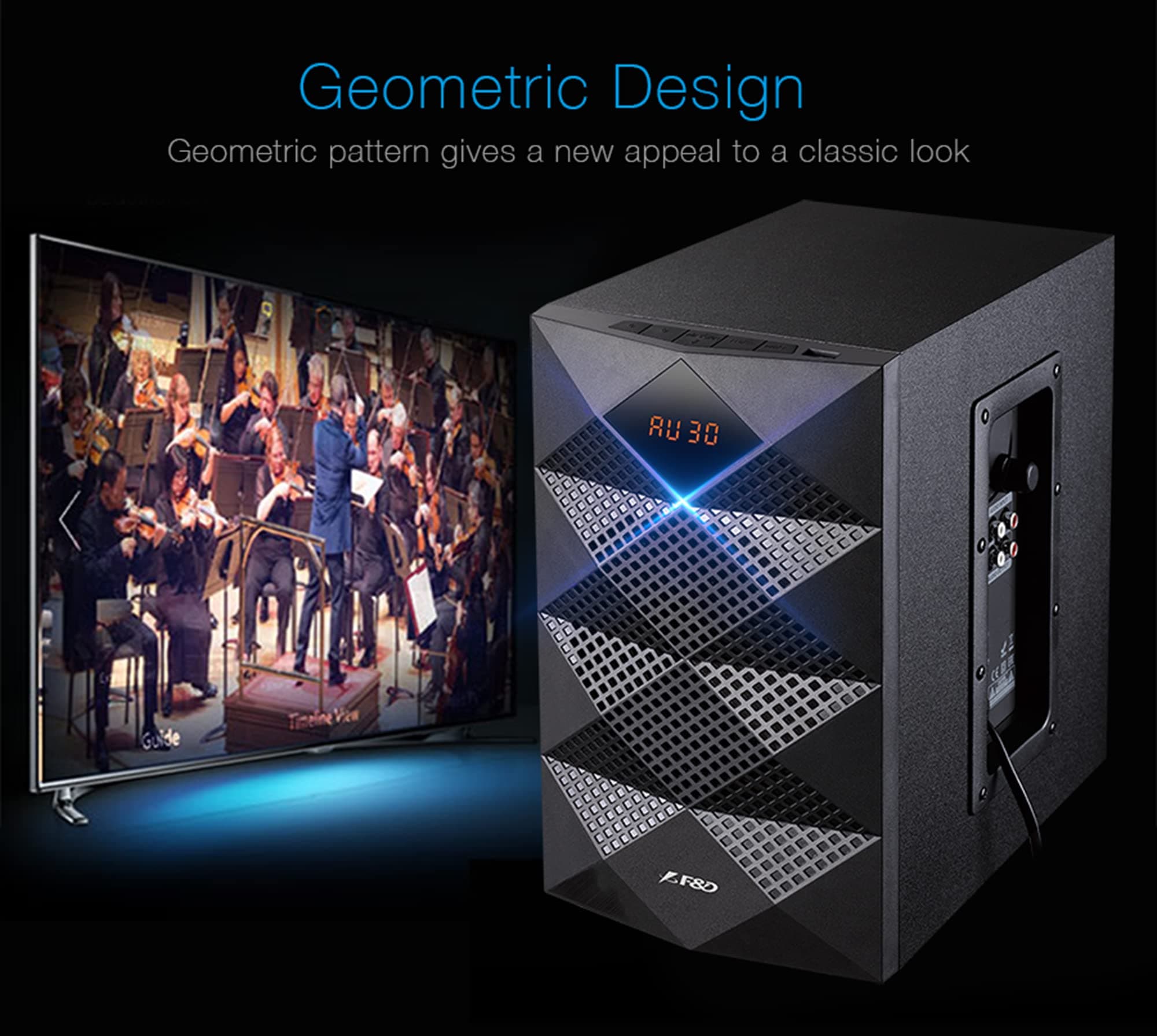 Fenda A180X 2.1 Multimedia Bluetooth Speaker 8