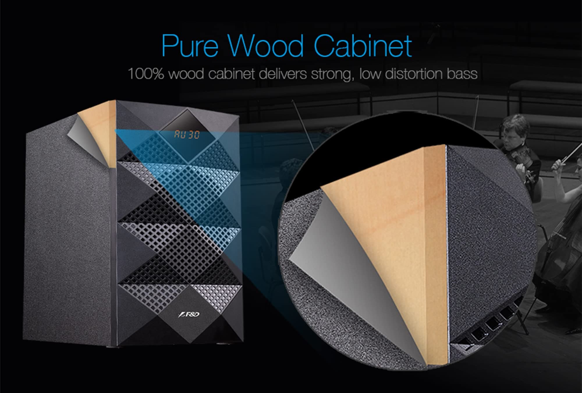 Fenda A180X 2.1 Multimedia Bluetooth Speaker 10