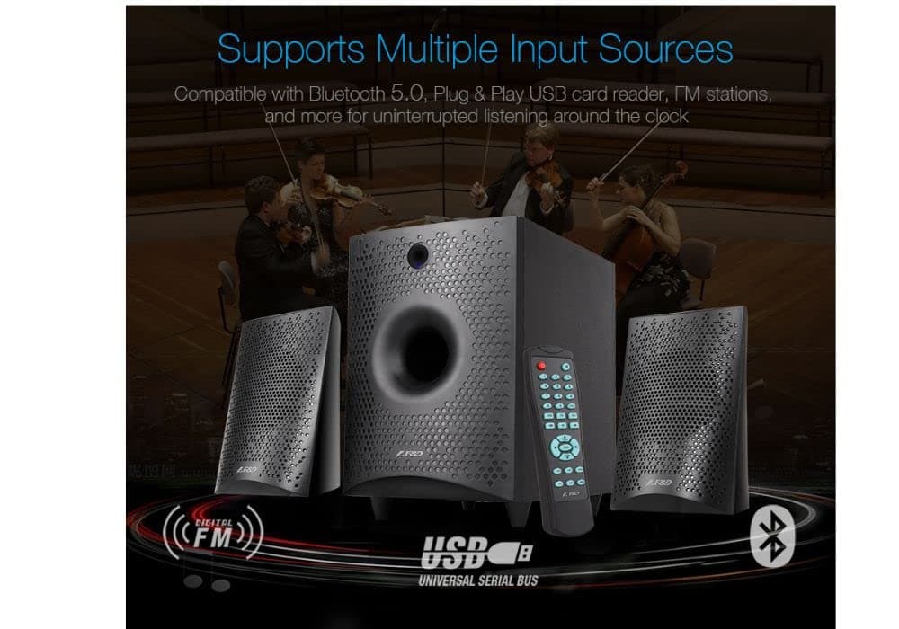 Fenda F210X 2.1 Multimedia Bluetooth Speaker 8