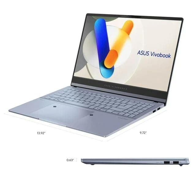 ASUS Vivobook S 15 OLED |S5506MA| Ultra 7-155H AI Boost NPU up to 11TOPS 16GB RAM 1TB M.2 NVMe PCIe 15.6" 3K OLED 120Hz MS Windows 11 8