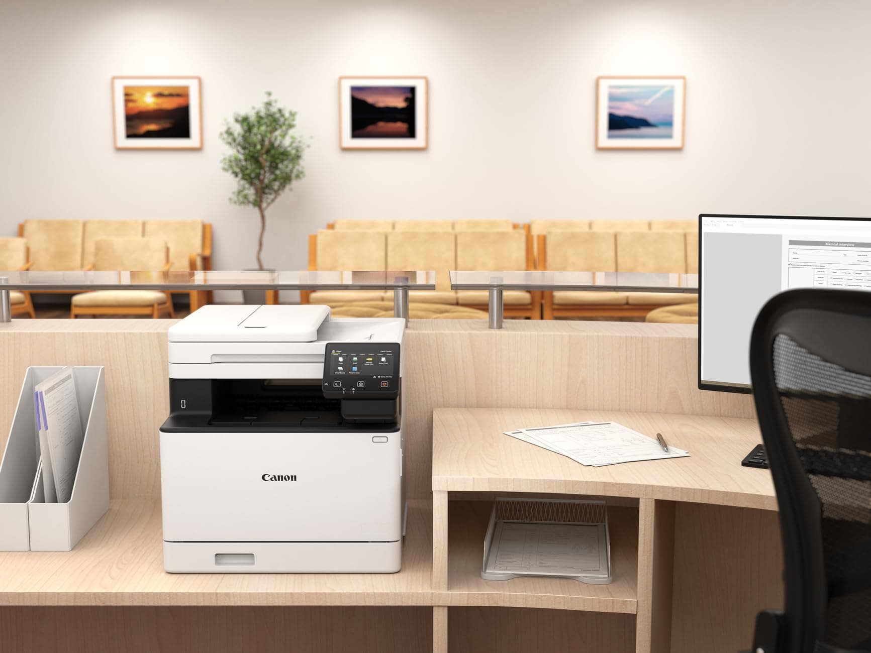 Canon i-SENSYS MF752CDW A4 Color Multifunction Laser Printer 4