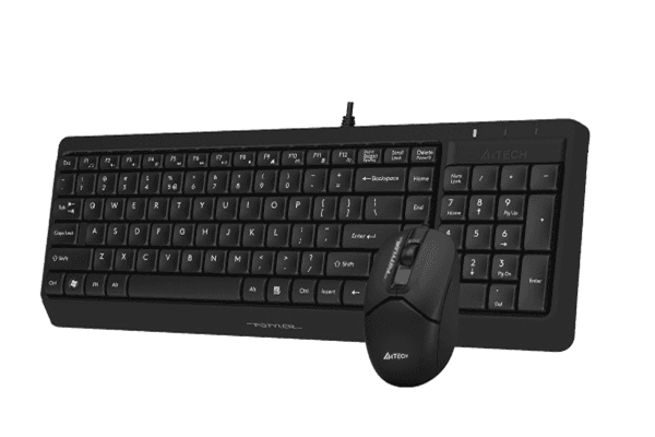 A4tech Fstyler F1512 2-Section Desktop Set Black 9