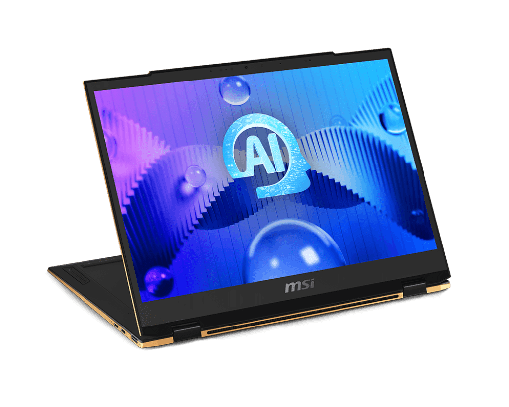 MSI Summit E13 AI Evo A1MTG |9S7-13P411-087| Intel Xe Intel® Core™ Ultra 7 155H LPDDR5 32GB 1TB NVMe Intel® Killer™ Wi-Fi 7 BE1750(w) BT 4 cell, 70Whr 13.3” 16:10 FHD+ (1920x1200), Touchscreen, 100% sRGB(Typical), IPS-Level Panel, MS Windows 11 5