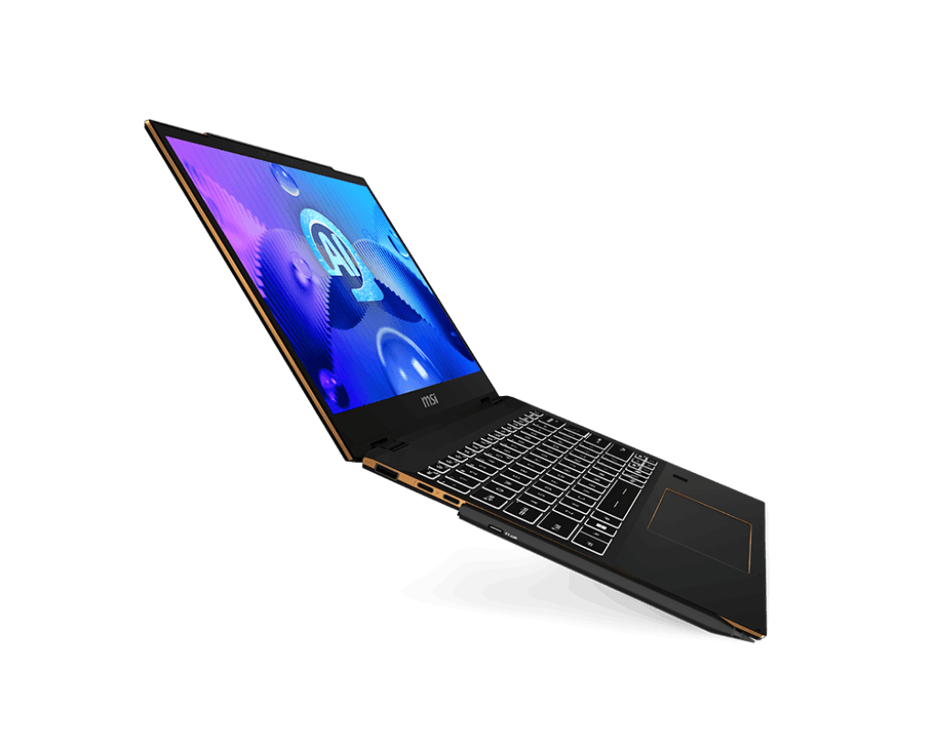 MSI Summit E13 AI Evo A1MTG |9S7-13P411-087| Intel Xe Intel® Core™ Ultra 7 155H LPDDR5 32GB 1TB NVMe Intel® Killer™ Wi-Fi 7 BE1750(w) BT 4 cell, 70Whr 13.3” 16:10 FHD+ (1920x1200), Touchscreen, 100% sRGB(Typical), IPS-Level Panel, MS Windows 11 3