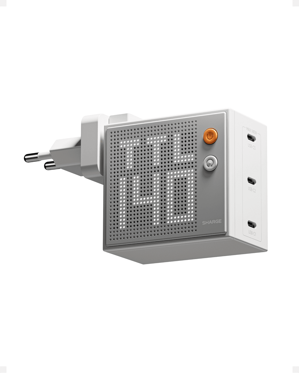 SHARGE S2E Pixel 140w GaN Charger White 1