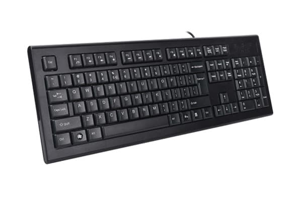 A4tech KR-85 USB Comfort Keyboard | Black 8