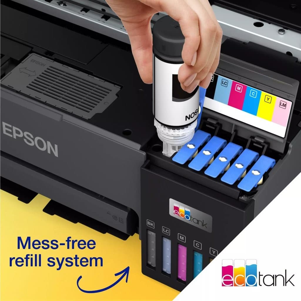 EPSON EcoTank L8050 Wireless & Wi-Fi Direct Ink Tank Photo Printer 6