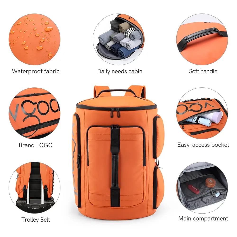 Kingsons Vgoal K10103W / FG6327W 15.6" Travel Duffel Backpack 5