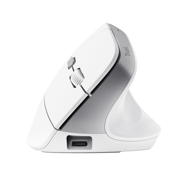Trust Bayo II Ergonomic Wireless Mouse White 25398