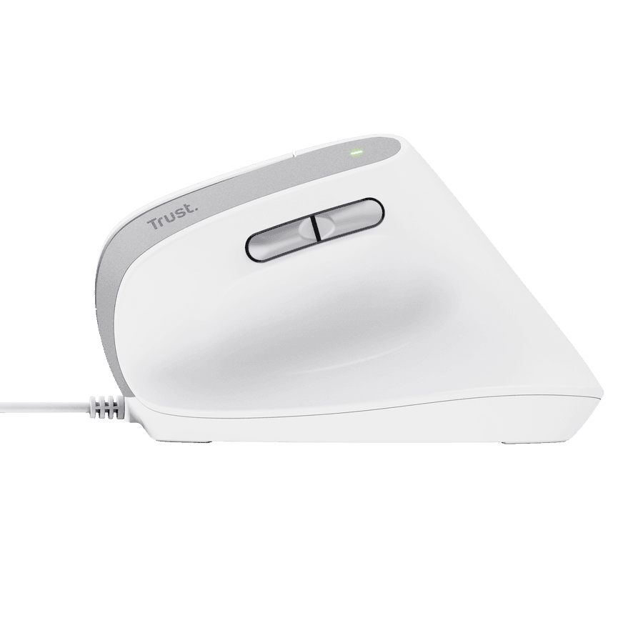 Trust Bayo II Ergonomic Mouse White 25397 3