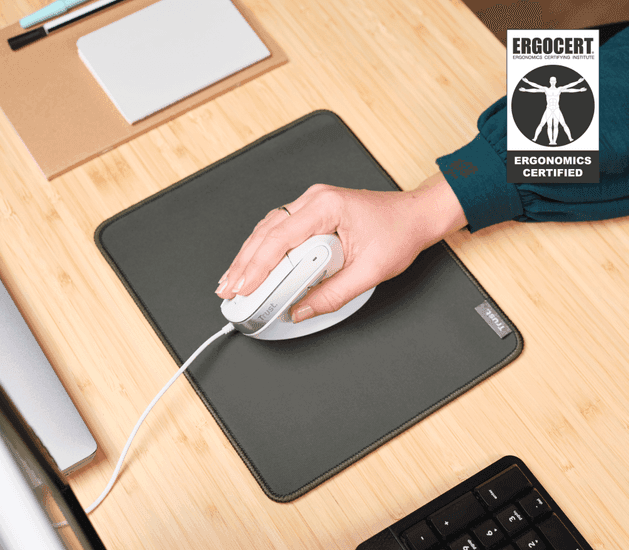 Trust Bayo II Ergonomic Mouse White 25397 6