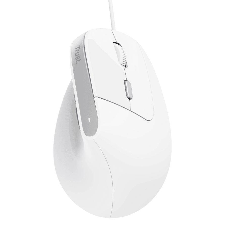 Trust Bayo II Ergonomic Mouse White 25397 9