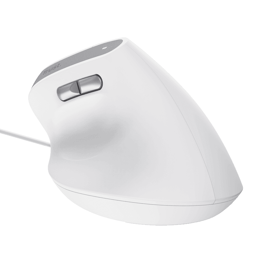 Trust Bayo II Ergonomic Mouse White 25397 5