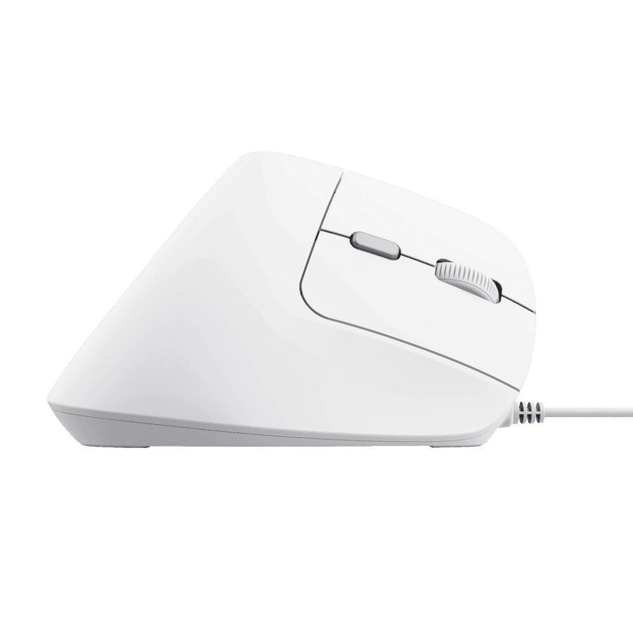 Trust Bayo II Ergonomic Mouse White 25397 4