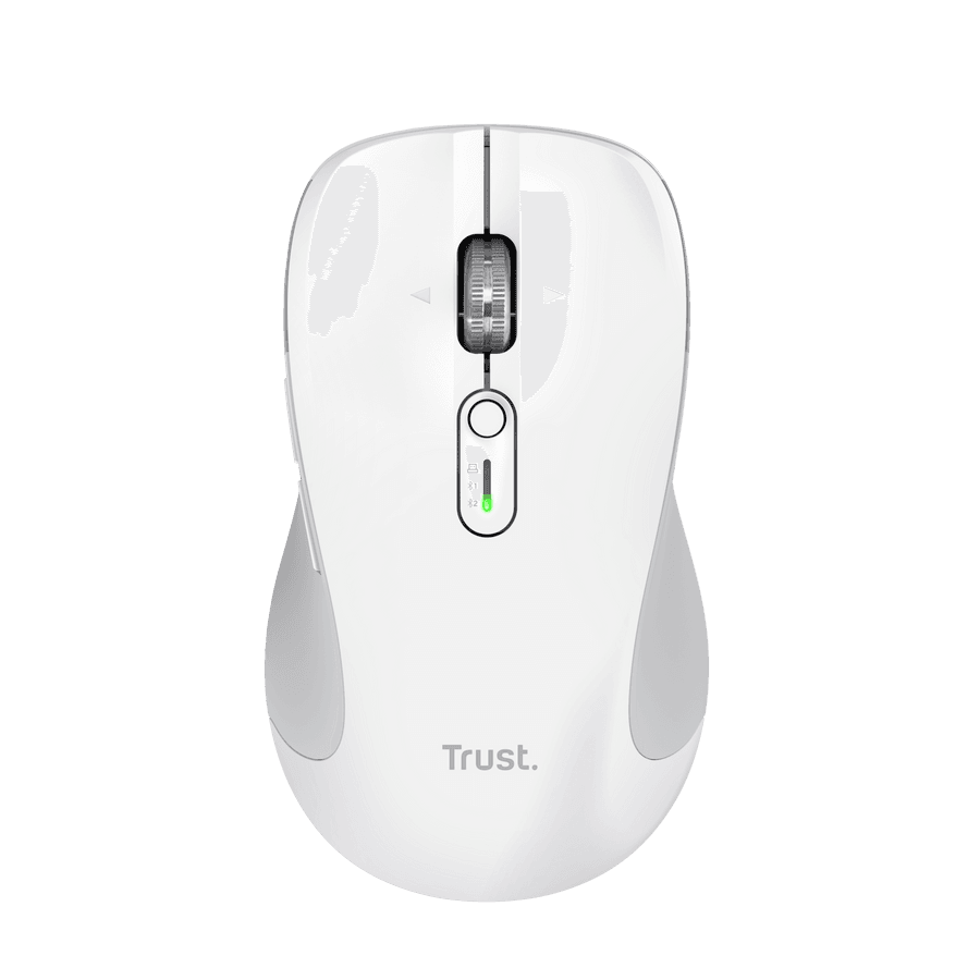 Trust Ferro Hyperwheel Wireless Mouse White 25674 1
