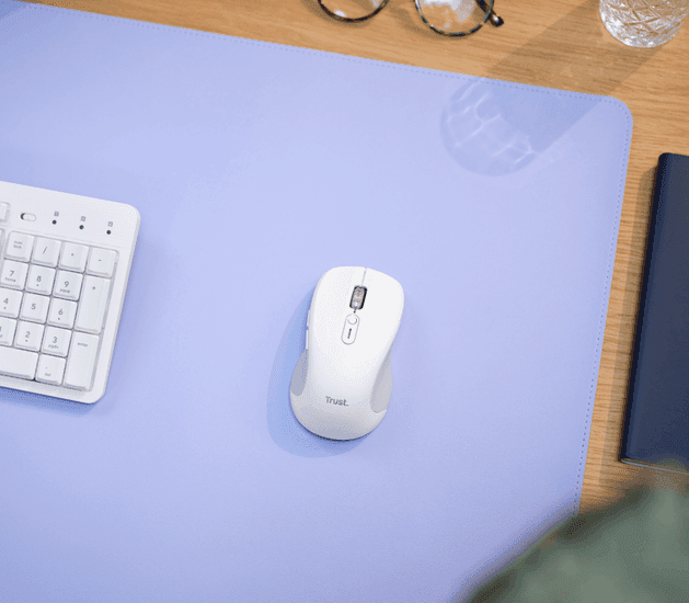 Trust Ferro Hyperwheel Wireless Mouse White 25674 6