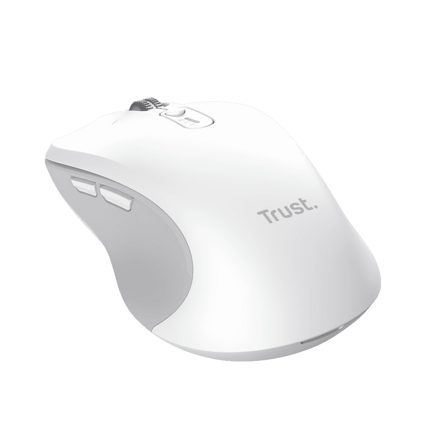 Trust Ferro Hyperwheel Wireless Mouse White 25674 10