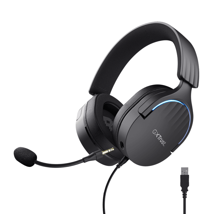 Trust GXT490 Fayzo 7.1 USB Headset Black 24900 10