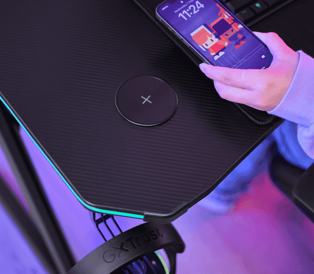 Trust GXT710 Luminus Pro RGB Desk 25419 7