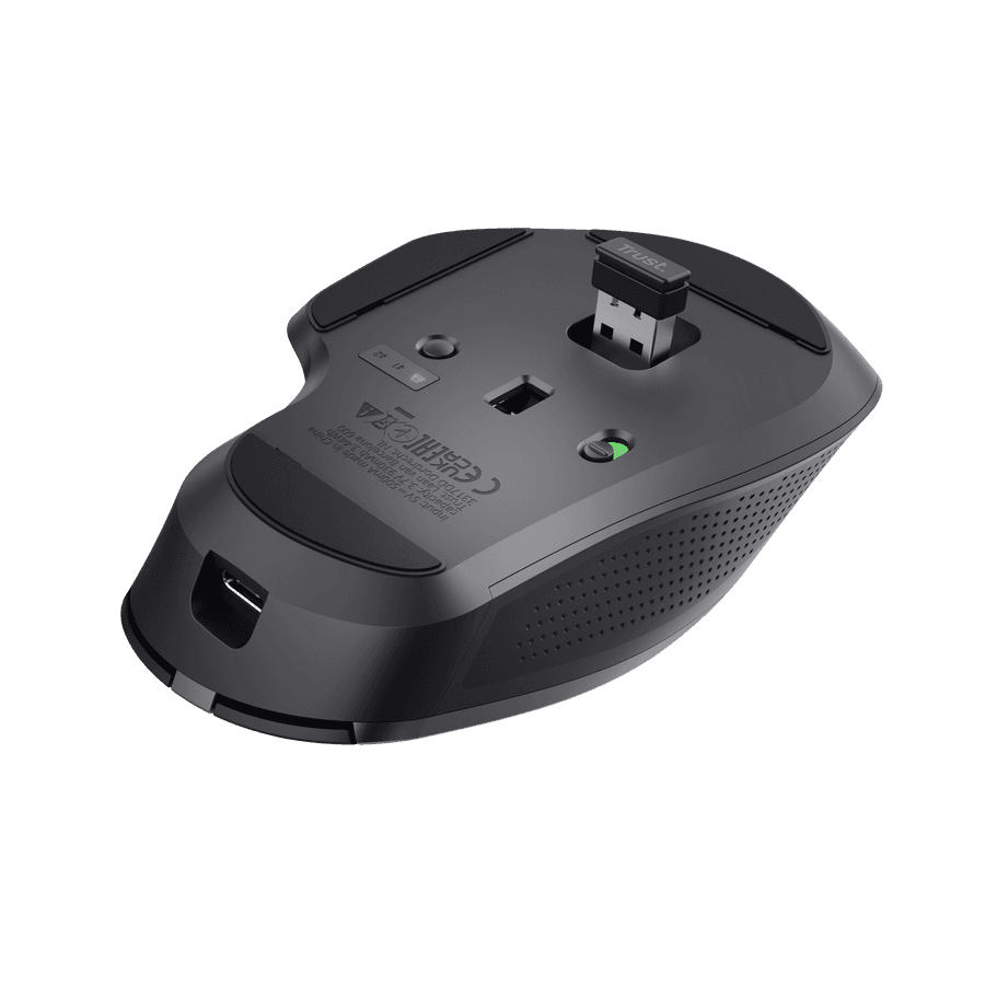 Trust Ozaa+ Multi-Connect Wireless Mouse Black 24820 9