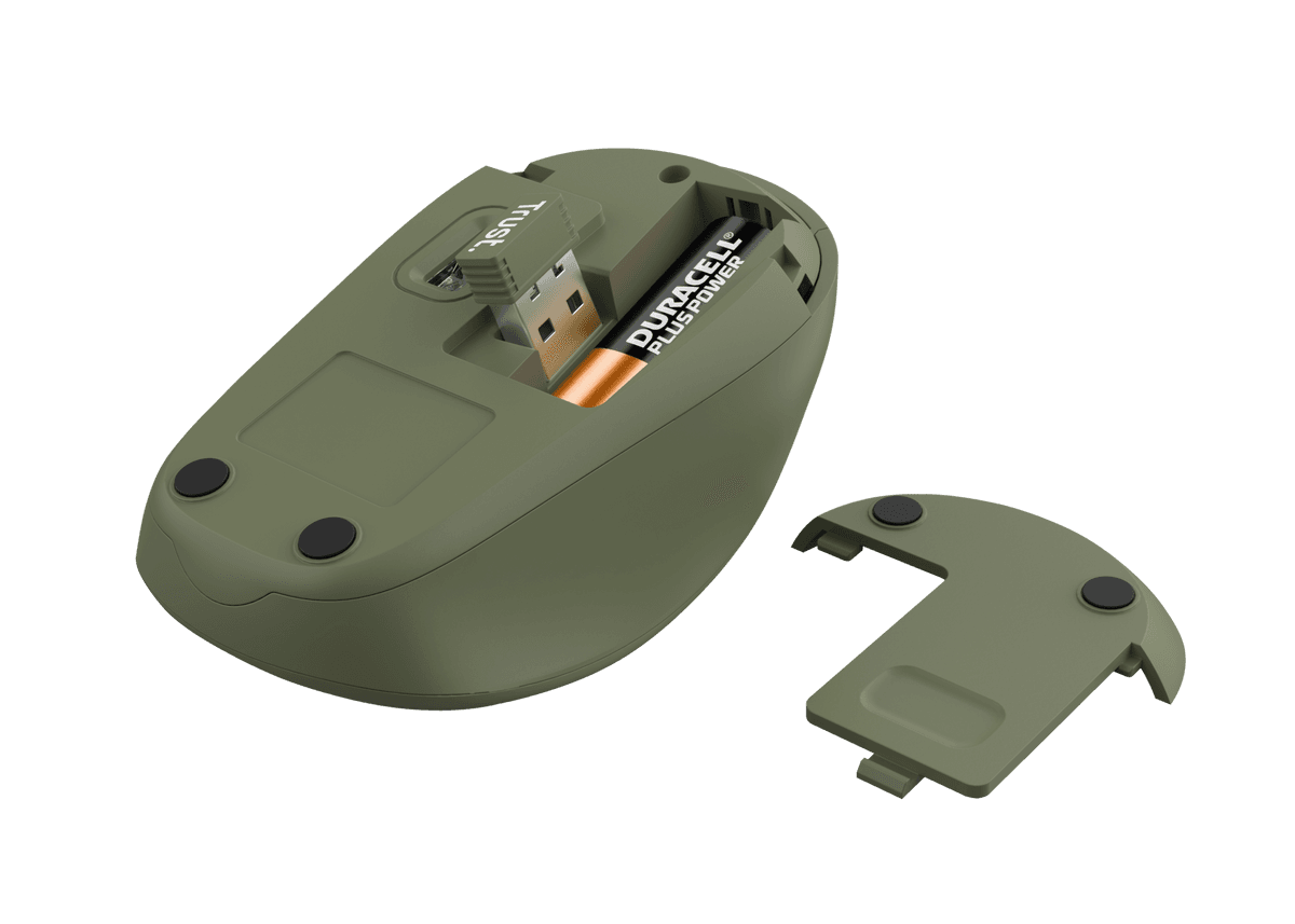 Trust Yvi+ Wireless Mouse Eco Green 24552 10
