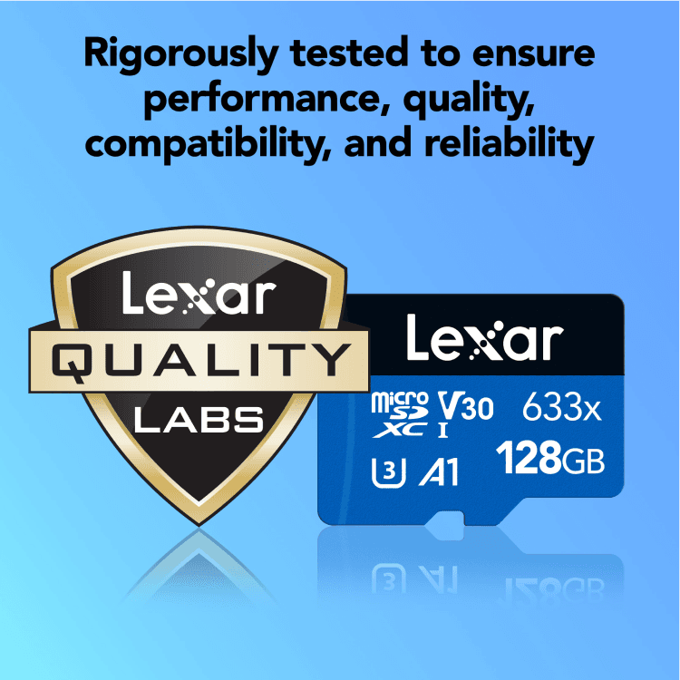 Lexar microSDXC 633x Memory Card 128GB | LSDMI128BB633A 8