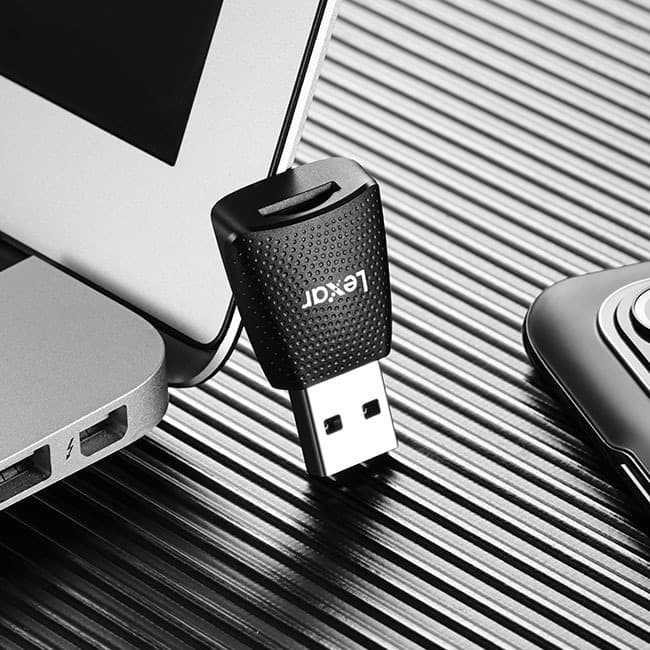 Lexar USB 3.2 MicroSD Card Reader | LRW330U-BNBNG 2