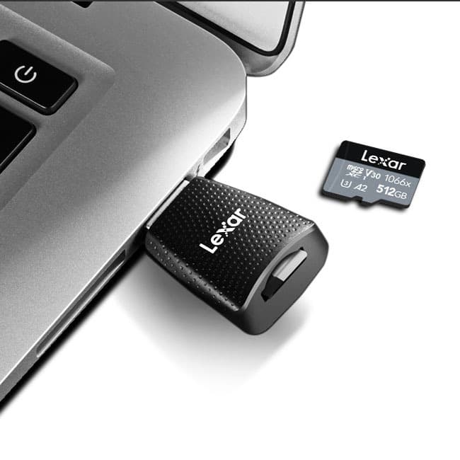 Lexar USB 3.2 MicroSD Card Reader | LRW330U-BNBNG 3