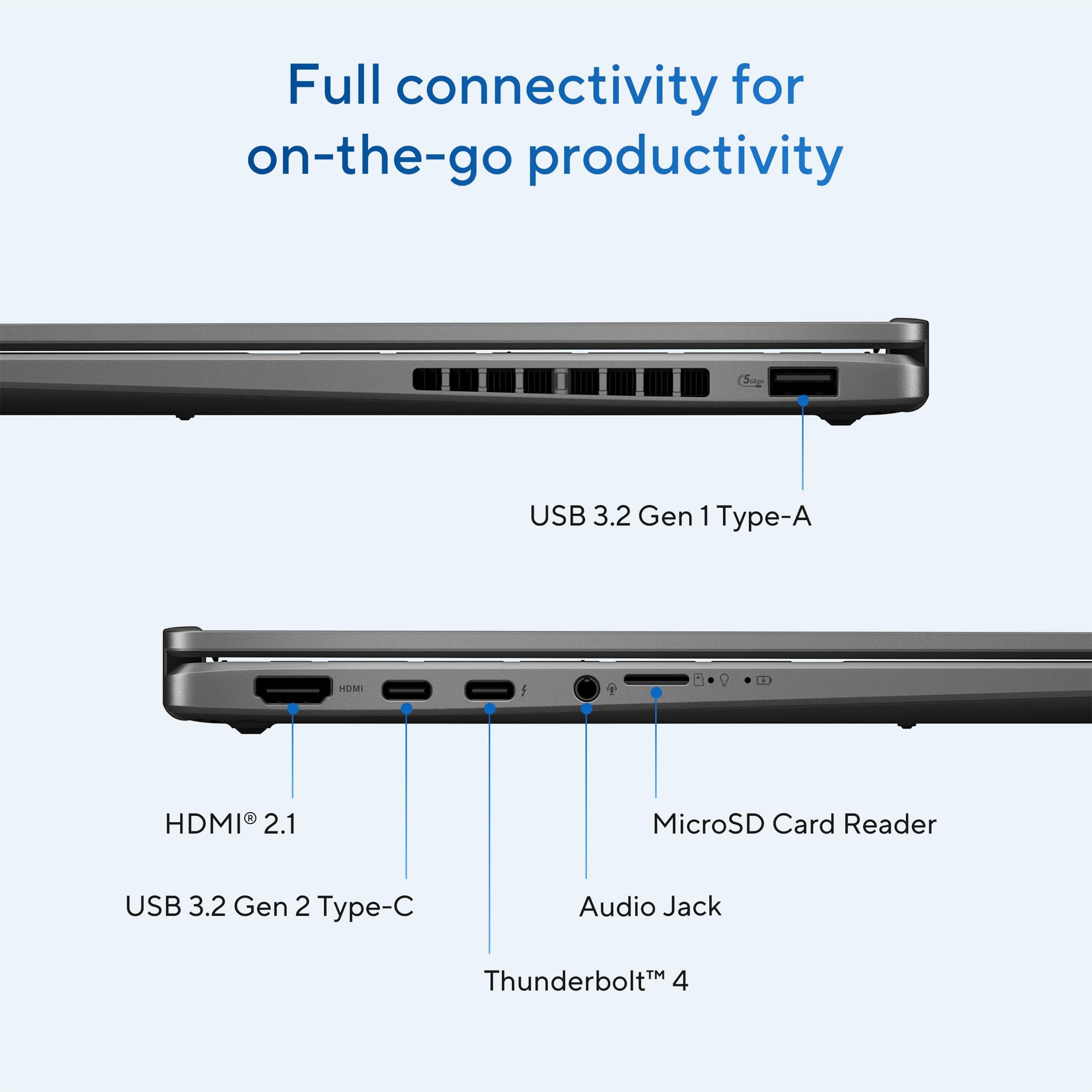 ASUS Vivobook Flip 14 |TP3407SA-DS74T| Intel Core Ultra 7 256V 16GB RAM 1TB NVMe SSD 14" OLED Touch X360 MS Windows 11 3