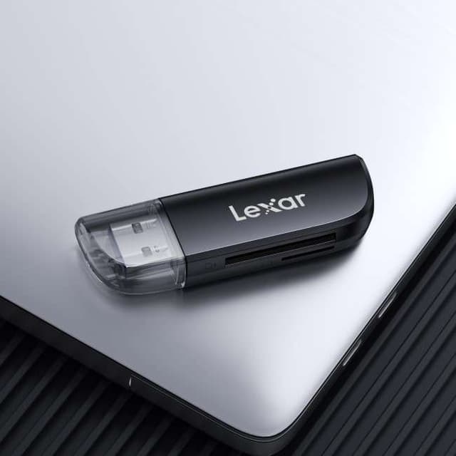 قارئ ميموري Lexar USB 3.2 Multi-Card Reader | LRW300U-BNBNG