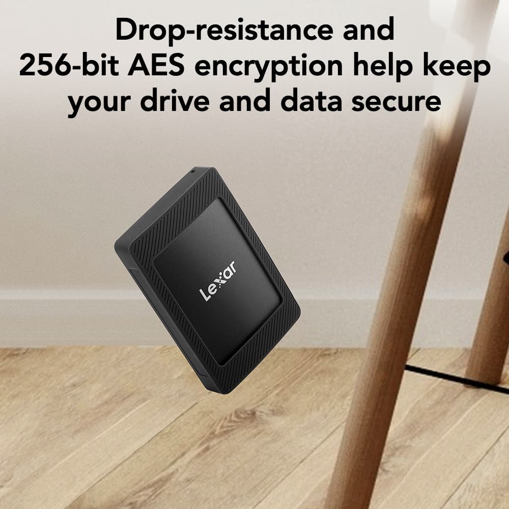 Lexar SL500 1TB Portable SSD with Magnetic Set | LSL500M001T-RNBNG 13