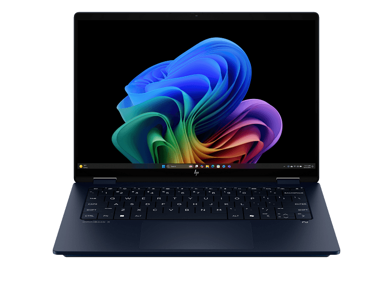 HP OmniBook X Flip Laptop Next Gen AI 14-fm0013dx Intel Core Ultra 5 226V 16GB RAM 512GB PCIe SSD 14.0" 2K (1920 x 1200) IPS Touchscreen MS Windows 11 1