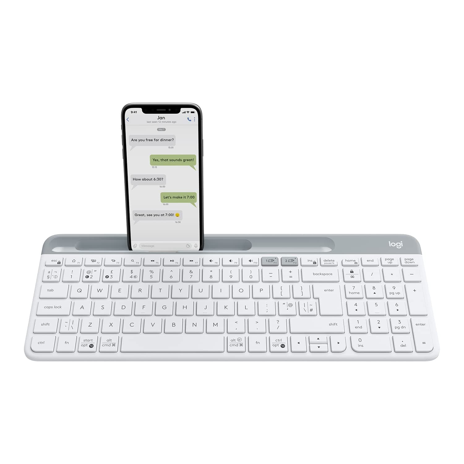 Logitech K580 Slim Multi-Device Wireless Keyboard |920-010581| 3