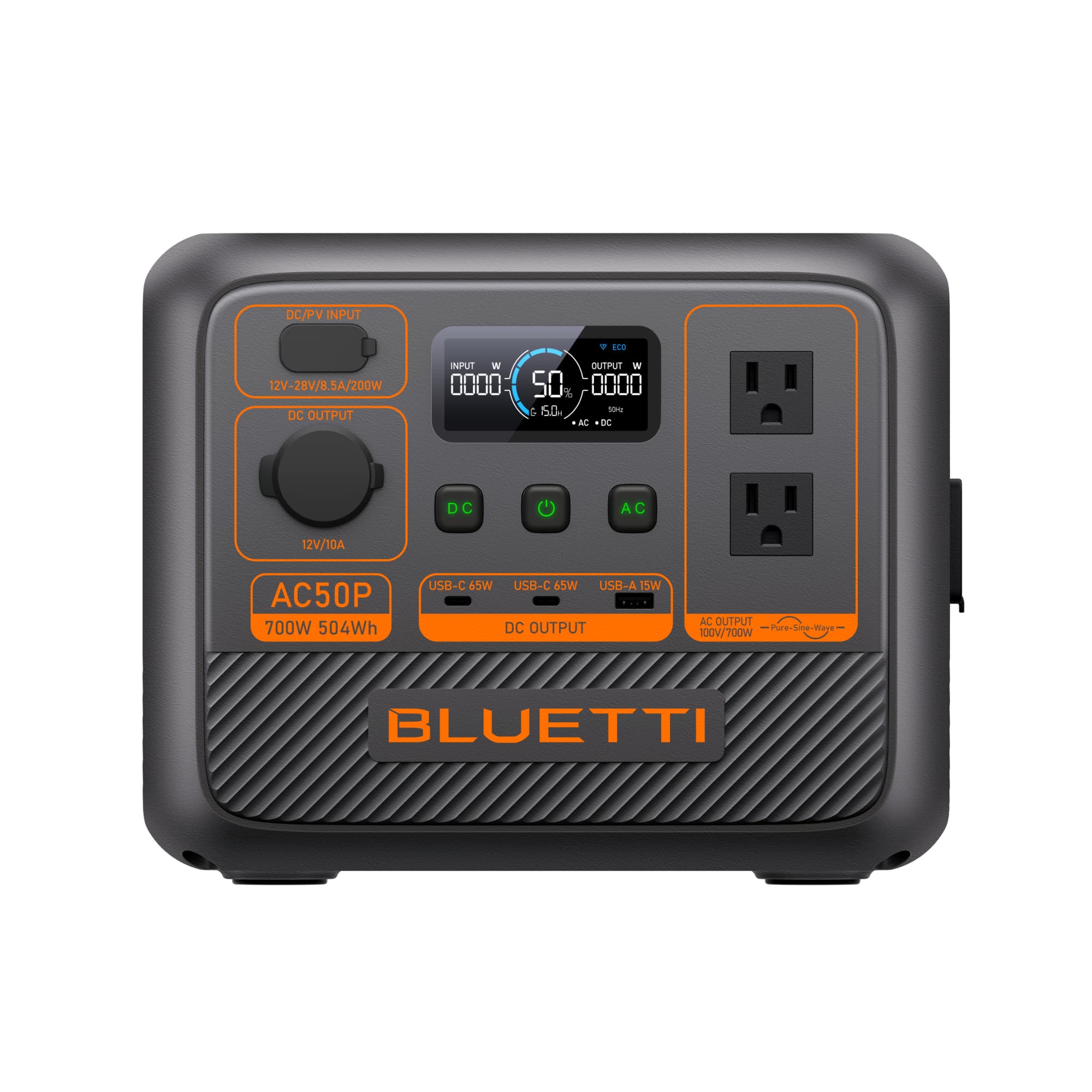 BLUETTI AC50P | 700W 504Wh Portable Power Station 2