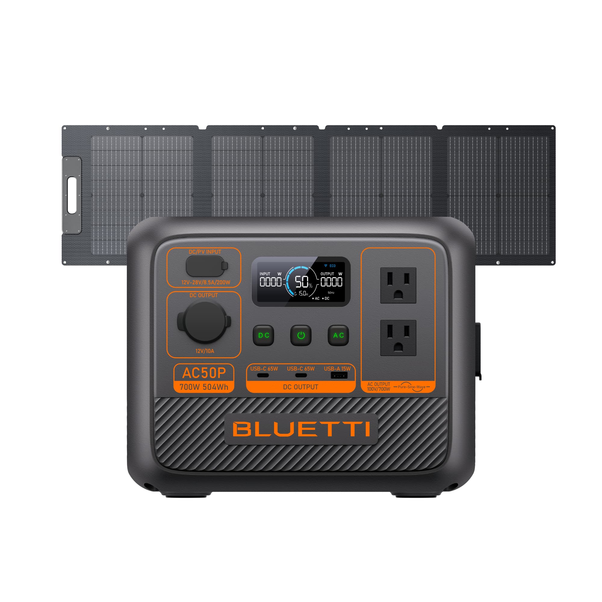 BLUETTI AC50P | 700W 504Wh Portable Power Station 5