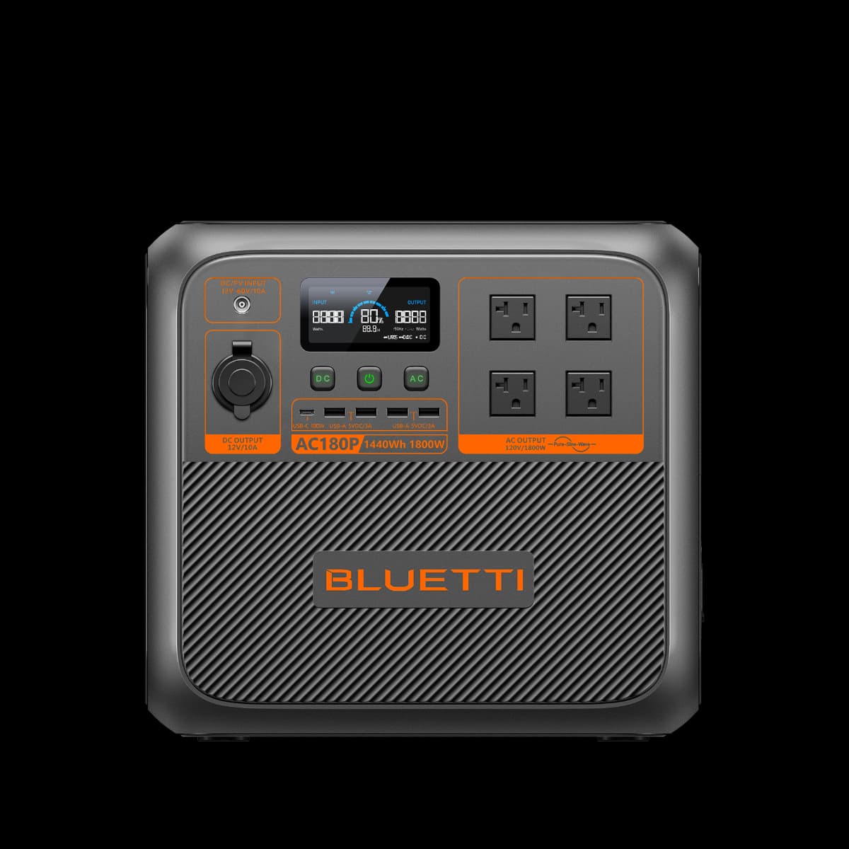 BLUETTI AC180P | 1,800W 1,440Wh Portable Power Station 5