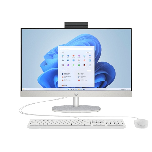 HP All-in-One 24-cr0121nh PC |91H63EA| Core i5 1335U 8GB RAM 512GB SSD 23.8" FHD IPS Touch MS Windows 11